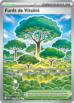 Carte Pokémon Forêt de Vitalité 109/88 de la série Équilibre Parfait en vente au meilleur prix