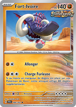 Carte Pokémon Fort-Ivoire 96/162 de la série Forces Temporelles en vente au meilleur prix