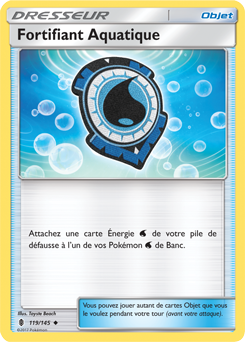 Carte Pokémon Fortifiant Aquatique 119/145 de la série Gardiens Ascendants en vente au meilleur prix
