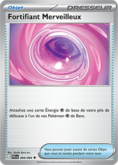 Carte Pokémon Peu commune Fortifiant Merveilleux 94/94 de la série Flammes Fantasmagoriques