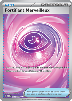Carte Pokémon Fortifiant Merveilleux 117/88 de la série Équilibre Parfait en vente au meilleur prix