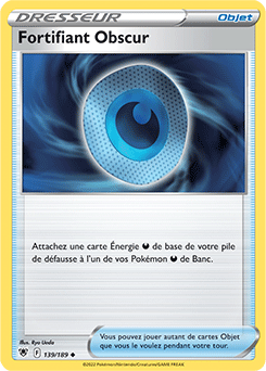 Carte Pokémon Fortifiant Obscur 139/189 de la série Astres Radieux en vente au meilleur prix