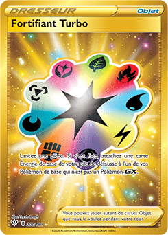 Carte Pokémon Fortifiant Turbo 200/189 de la série Ténèbres Embrasées en vente au meilleur prix