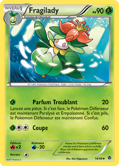 Carte Pokémon Fragilady 14/98 de la série Pouvoirs Émergents en vente au meilleur prix