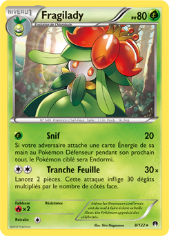 Carte Pokémon Fragilady 8/122 de la série Rupture Turbo en vente au meilleur prix