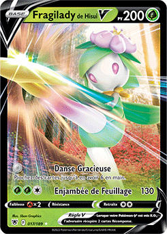 Carte Pokémon Fragilady de Hisui V 017/189 de la série Astres Radieux en vente au meilleur prix