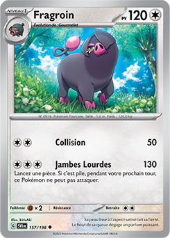 Carte Pokémon Fragroin 157/198 de la série Écarlate et Violet en vente au meilleur prix