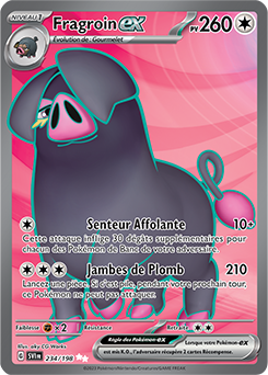 Carte Pokémon Fragroin ex 234/198 de la série Écarlate et Violet en vente au meilleur prix