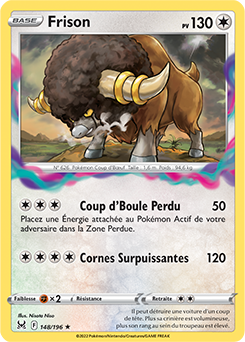 Carte Pokémon Frison 148/196 de la série Origine Perdue en vente au meilleur prix