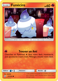 Carte Pokémon Commune Funécire 27/236 de la série Harmonie des Esprits