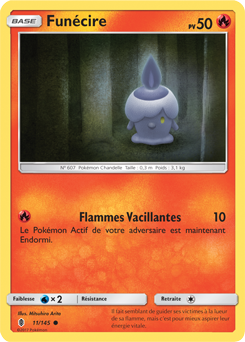 Carte Pokémon Commune Funécire 11/145 de la série Gardiens Ascendants