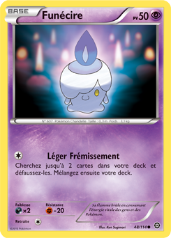 Carte Pokémon Funécire 48/114 de la série Offensive Vapeur en vente au meilleur prix