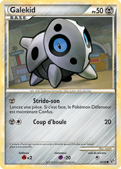 Carte Pokémon Commune Galekid 42/90 de la série Indomptable