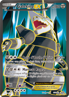 Carte Pokémon Galeking EX 153/160 de la série Primo Choc en vente au meilleur prix