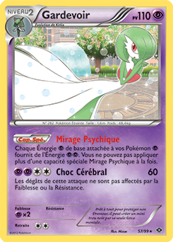 Carte Pokémon Gardevoir 57/99 de la série Destinées Futures en vente au meilleur prix