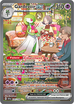 Carte Pokémon Gardevoir ex 245/198 de la série Écarlate et Violet en vente au meilleur prix