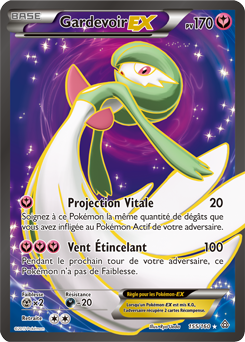 Carte Pokémon Gardevoir EX 155/160 de la série Primo Choc en vente au meilleur prix
