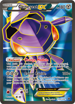 Carte Pokémon Genesect EX 120/124 de la série Impact des Destins en vente au meilleur prix