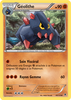 Carte Pokémon Géolithe 49/119 de la série Vigueur Spectrale en vente au meilleur prix