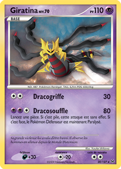 Carte Pokémon Giratina 28/127 de la série Platine en vente au meilleur prix