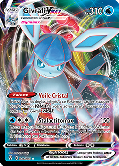 Carte Pokémon Givrali VMAX 41/203 de la série Évolution Céleste en vente au meilleur prix