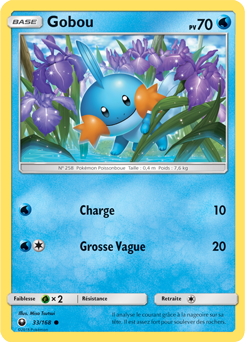 Carte Pokémon Commune Gobou 33/168 de la série Tempête Céleste