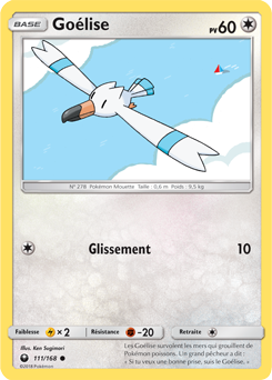 Carte Pokémon Goélise 111/168 de la série Tempête Céleste en vente au meilleur prix
