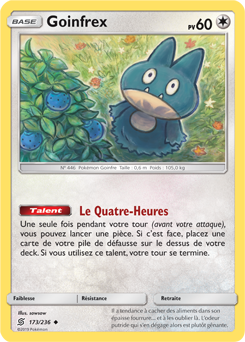 Carte Pokémon Goinfrex 173/236 de la série Harmonie des Esprits en vente au meilleur prix