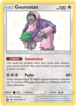 Carte Pokémon Gouroutan SV44/SV94 de la série Destinées Occultes en vente au meilleur prix