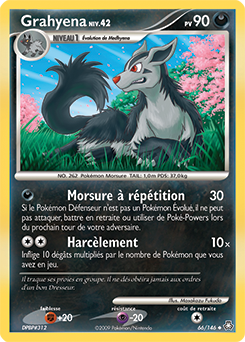 Carte Pokémon Grahyena 66/146 de la série Eveil des Légendes en vente au meilleur prix