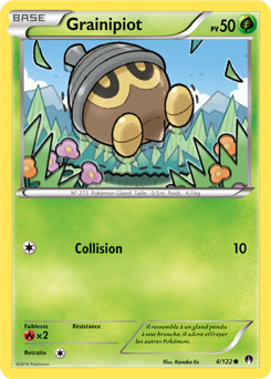 Carte Pokémon Grainipiot 4/122 de la série Rupture Turbo en vente au meilleur prix