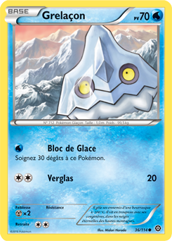 Carte Pokémon Grelaçon 36/114 de la série Offensive Vapeur en vente au meilleur prix