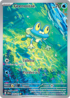 Carte Pokémon Grenousse 88/86 de la série Chaos Ascendant en vente au meilleur prix