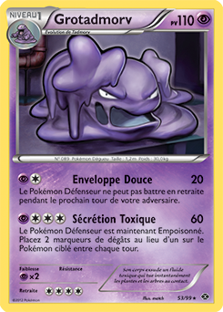 Carte Pokémon Grotadmorv 53/99 de la série Destinées Futures en vente au meilleur prix