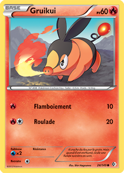 Carte Pokémon Gruikui 24/149 de la série Frantières Franchies en vente au meilleur prix
