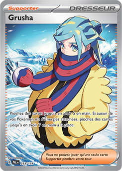 Carte Pokémon Grusha 253/193 de la série Évolutions à Paldea en vente au meilleur prix