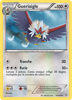 Carte Pokémon Gueriaigle 112/124 de la série Dragons Éxaltés en vente au meilleur prix