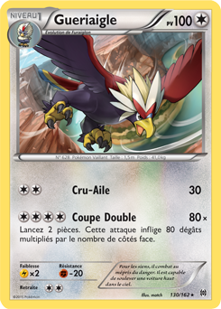 Carte Pokémon Gueriaigle 130/162 de la série Impulsion Turbo en vente au meilleur prix