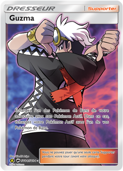 Carte Pokémon Guzma SV84/SV94 de la série Destinées Occultes en vente au meilleur prix