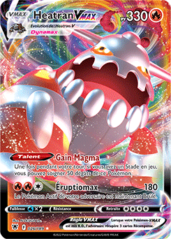 Carte Pokémon Heatran VMAX 026/189 de la série Astres Radieux en vente au meilleur prix