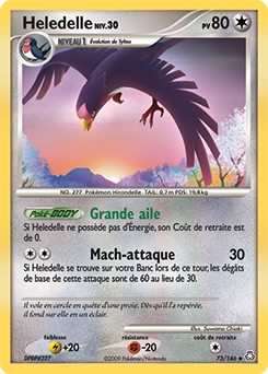 Carte Pokémon Heledelle 73/146 de la série Eveil des Légendes en vente au meilleur prix