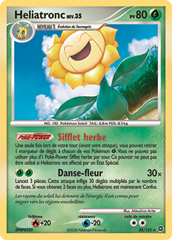 Carte Pokémon Heliatronc 38/132 de la série Merveilles Secrètes en vente au meilleur prix