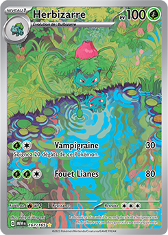 Carte Pokémon Herbizarre 167/165 de la série 151 en vente au meilleur prix