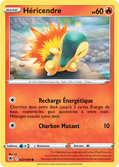 Carte Pokémon Héricendre 023/189 de la série Astres Radieux en vente au meilleur prix