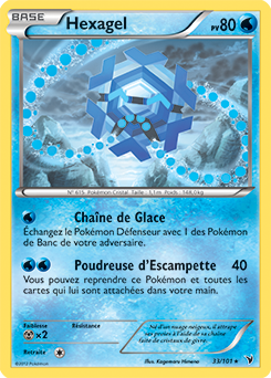 Carte Pokémon Hexagel 33/101 de la série Nobles Victoires en vente au meilleur prix