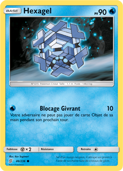 Carte Pokémon Hexagel 46/236 de la série Harmonie des Esprits en vente au meilleur prix