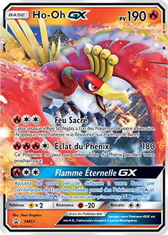 Carte Pokémon Ho-Oh GX SM57 de la série Promos Soleil et Lune en vente au meilleur prix