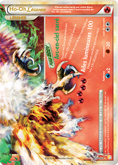 Carte Pokémon Ho-Oh LÉGENDE 112/123 de la série HeartGold SoulSilver en vente au meilleur prix