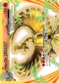 Carte Pokémon Promo Ho-Oh TURBO XY154 de la série Promos XY