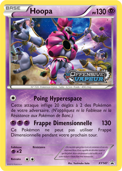 Carte Pokémon Hoopa XY147 de la série Promos XY en vente au meilleur prix